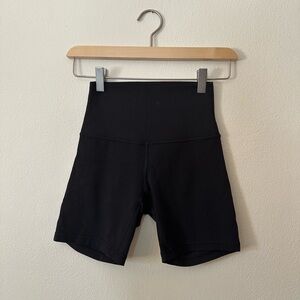 Lululemon high waisted biker shorts